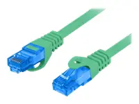 LANBERG sujungimo kabelis cat.6A FTP 0,5 m žalias