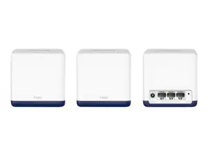 TP-LINK MERCUSYS Halo H50G AC1900 viso namų tinklo "Mesh Wi-Fi" sistema 3x vidinės antenos 3x Gigabit WAN/LAN rinkinys 3 vnt.