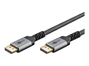 Goobay | DisplayPort Cable 2.0/2.1, 54 Gbit/s | 75680 | DisplayPort to  DisplayPort