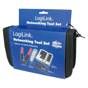 LOGILINK WZ0012 LOGILINK - Tinklo įrankių rinkinys su krepšeliu