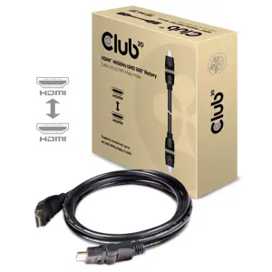 CLUB 3D HDMI2.0 360 Rotary Cable 2m 4K60Hz