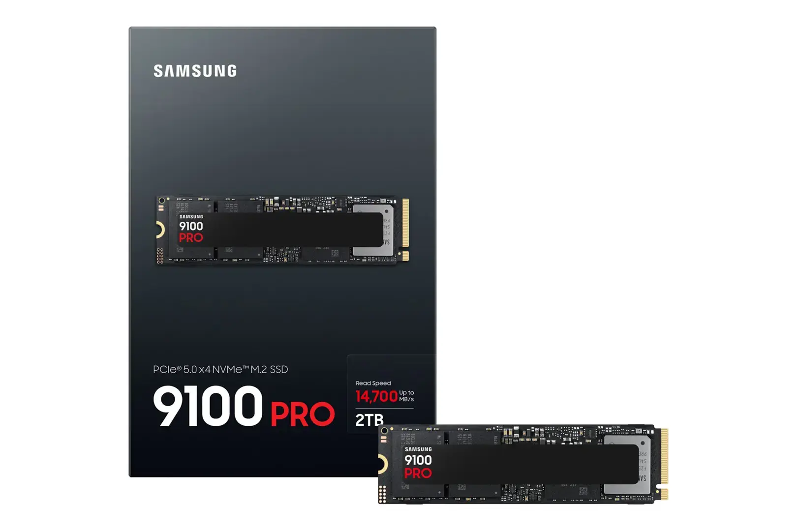 SSD diskas Samsung 9100 PRO 2 TB, M.2, PCI Express 5.0