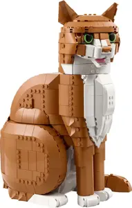 LEGO IDEAS 21376 Orange Cat