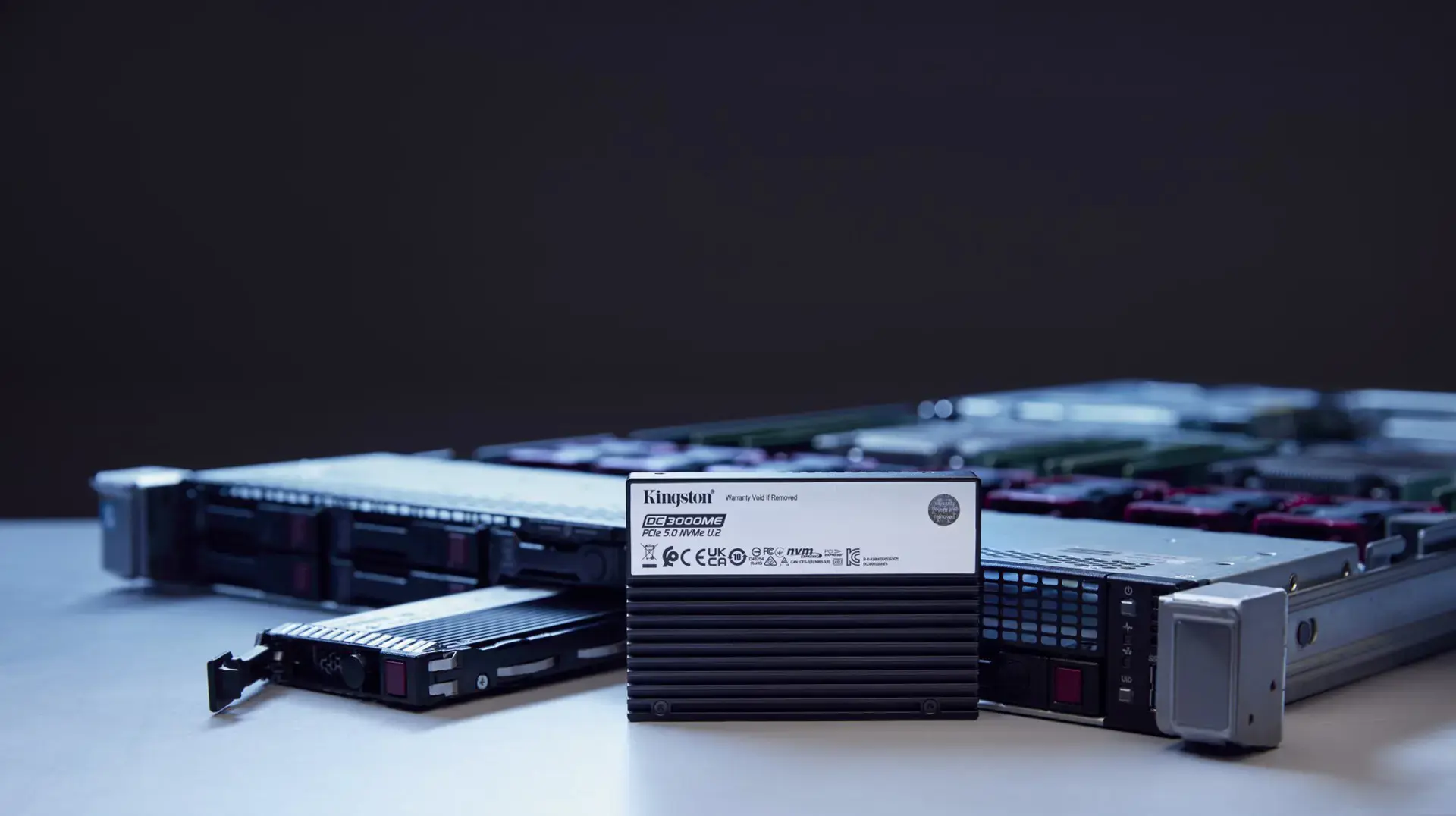 KINGSTON DC3000ME PCIE 5.0 NVME U.2 SSD 3.84TB