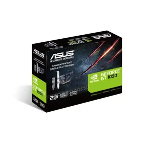Vaizdo plokštė ASUS GeForce GT 1030 2 GB, GDDR5, 64 bitai, 90YV0AT2-M0NA00