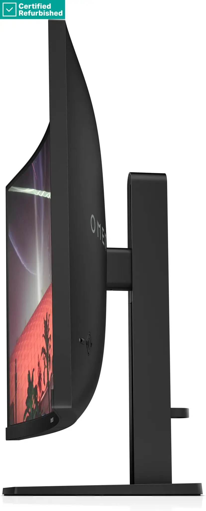 RENEW GOLD OMEN by HP 32c Curved Gaming Monitor - 31.5" 2560x1440 QHD 400-nit 165Hz AG, Curved, VA HDR 400, 2x HDMI/DisplayPort, height adjustable/tilt, 1 years
