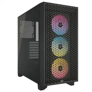 3000D Airflow RGB TG Mid-Tower juodos spalvos