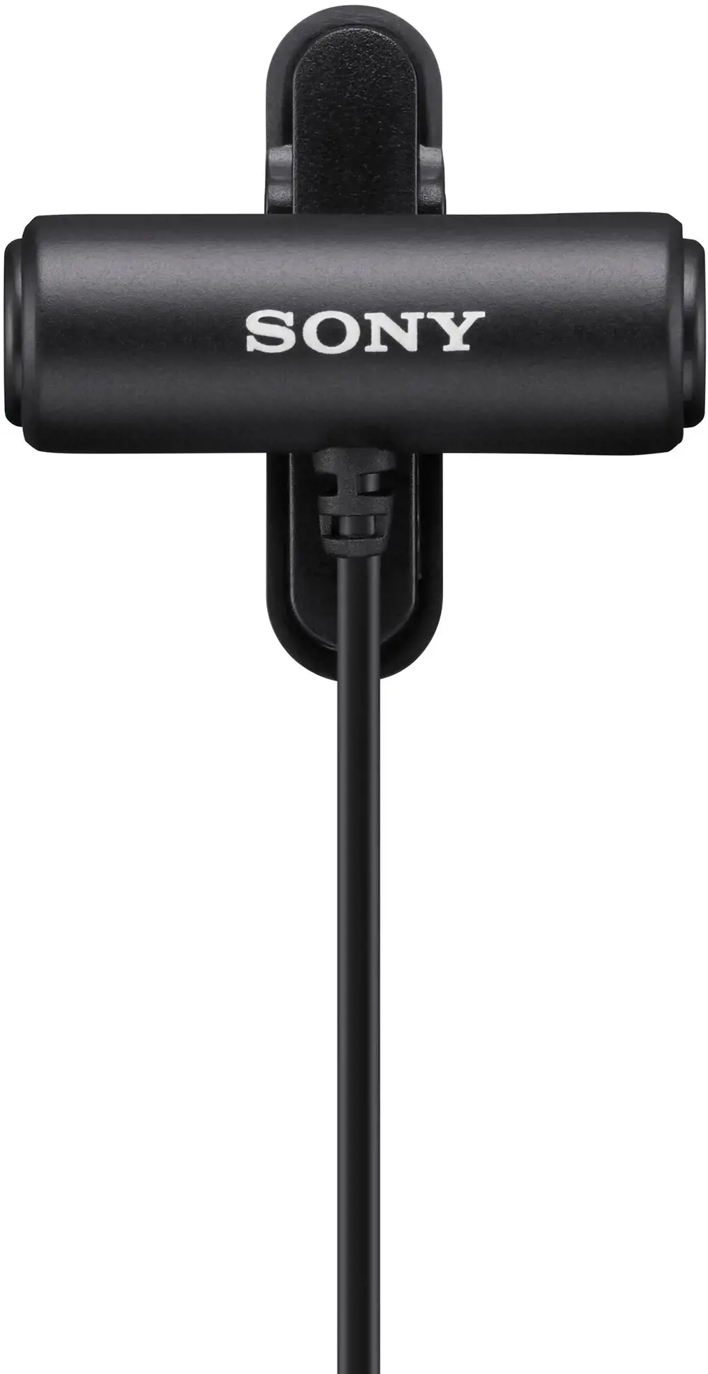 "Sony ECM-LV1", Lavalier/kapelio mikrofonas, laidinis, 3,5 mm (1/8"), juodas, nuolatinės srovės, 1 vnt.