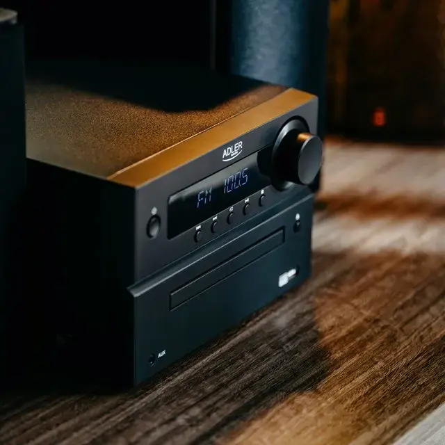 Adler AD 1917 HI-FI Tower Bluetooth/ CD/ USB/ FM Radio Black