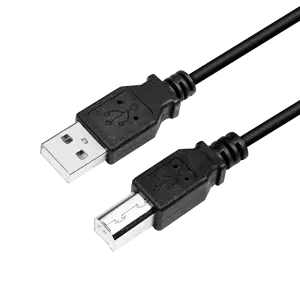 Logilink CU0007B USB 2.0 kabelis 2 m, USB 2.0 B (vyriškas), USB 2.0 A (vyriškas)