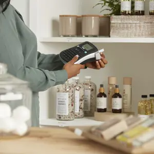 DYMO LabelManager ® ™ 210D - QWZ, QWERTZ, D1, Thermal transfer, 180 x 180 DPI, 12 mm/sec, Black, Silver