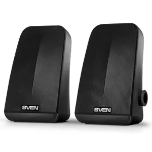 Speakers SVEN-380, 2.0 black (USB), 6W RMS, SV-014216