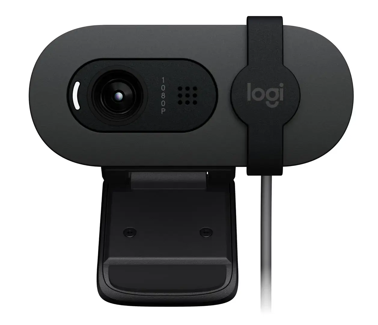 "Logitech Brio 100", 2 MP, 1920 x 1080 taškų, "Full HD", 30 kadrų per sekundę, 1280x720@30fps, 1920x1080@30fps, 720p, 1080p