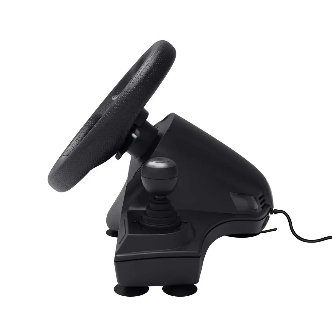 Trust GXT 289 Movi Black USB Steering wheel + Pedals Nintendo Switch, PlayStation 4, Xbox One S, Xbox One X, Xbox Series S, Xbox Series X