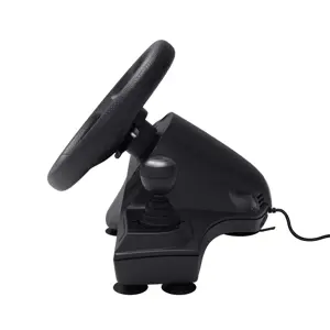 Trust GXT 289 Movi Black USB Steering wheel + Pedals Nintendo Switch, PlayStation 4, Xbox One S, Xbox One X, Xbox Series S, Xbox Series X