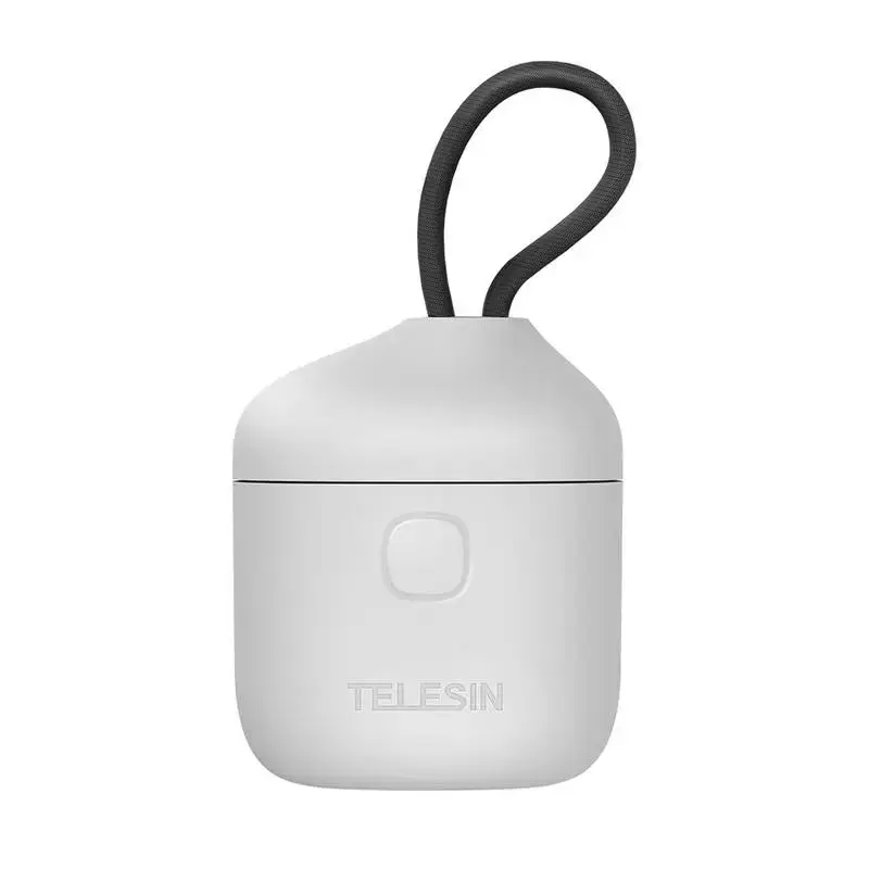 "Telesin" 3 lizdų vandeniui atsparus įkroviklis "Allin box", skirtas "GoPro Hero 9" / "Hero 10" + 3 baterijos (GP-BTR-906-GY-B)