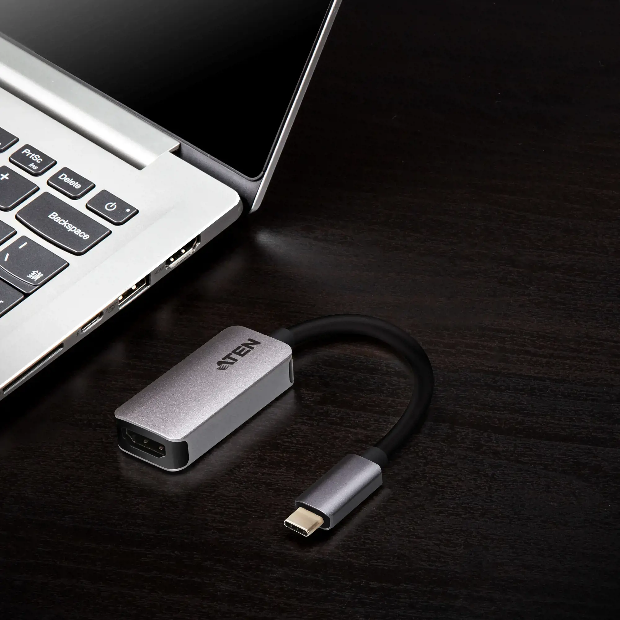 ATEN USB-C 4K HDMI adapteris, 3.2 Gen 1 (3.1 Gen 1), C tipo USB, HDMI išvestis, 4096 x 2160 taškų