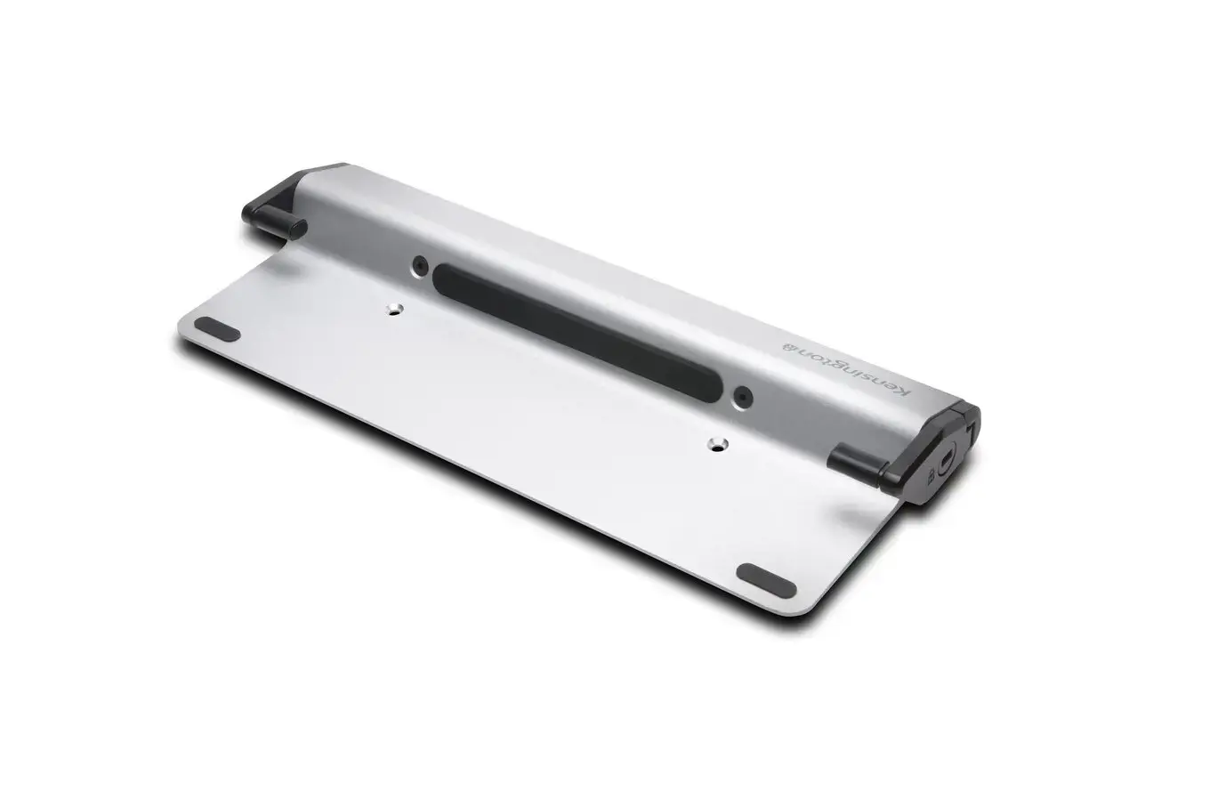 "Kensington" nešiojamojo kompiuterio užrakinimo stotelė 2.0 su "MicroSaver 2.0" užraktu, "Kensington", apvalus raktas, aliuminis, sidabrinė