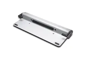 "Kensington" nešiojamojo kompiuterio užrakinimo stotelė 2.0 su "MicroSaver 2.0" užraktu, "Kensington", apvalus raktas, aliuminis, sidabrinė