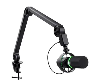 "Trust GXT 255+ Onyx", kompiuterio mikrofonas, 30-18000 Hz, 24 bitų, 96 kHz, 130 dB, kardioidinis