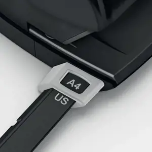 "Leitz NeXXt", 30 lapų, juoda, metalas, plastikas, 8 cm, 5,5 mm, A4, A5, A6