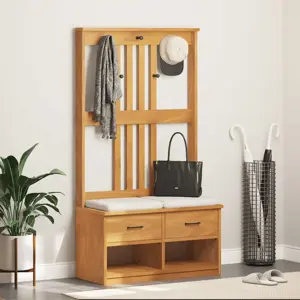 salės medis "SANDNES" 87x40x159,5 pušies masyvo