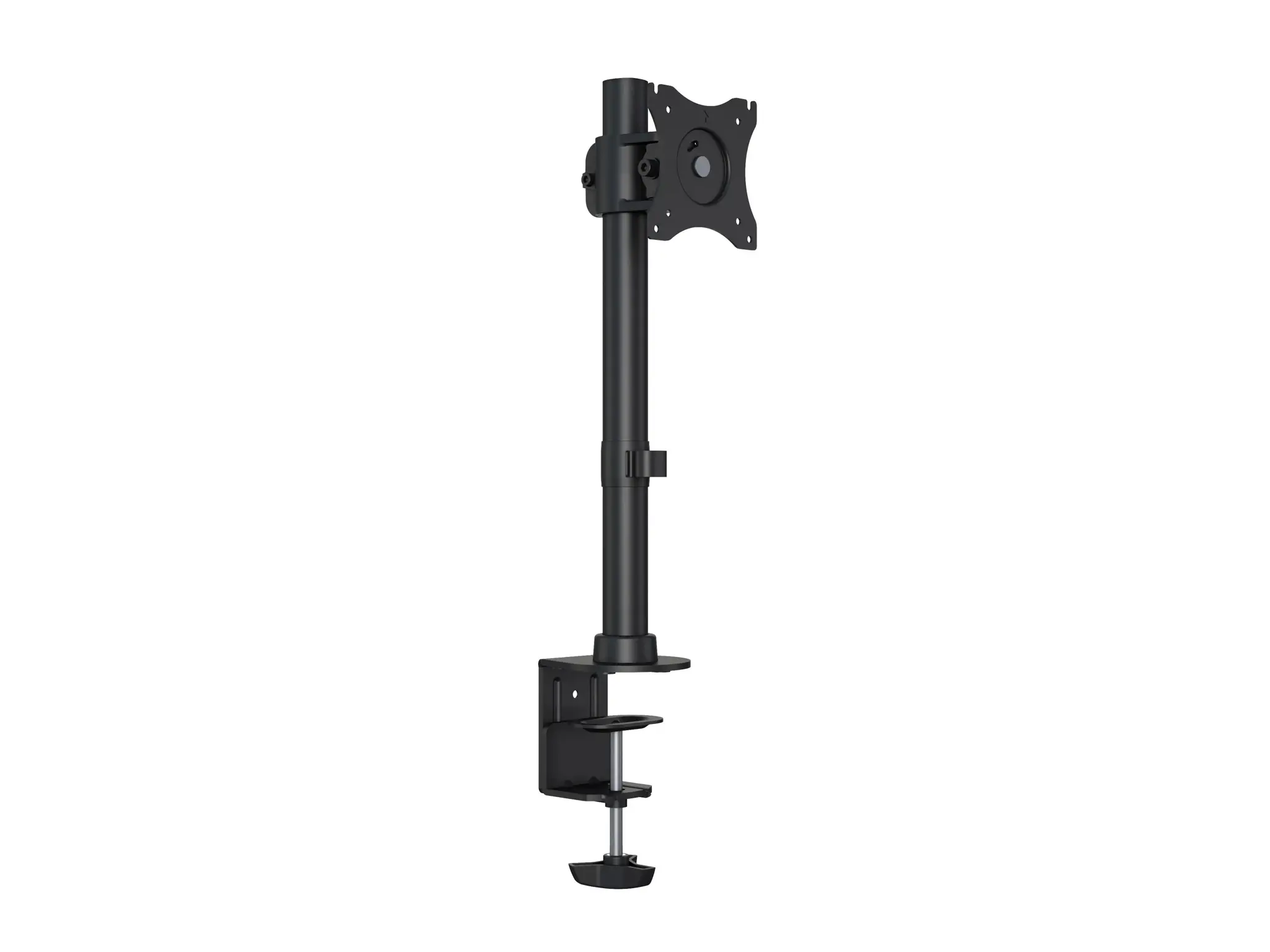 Multibrackets M Deskmount Basic Single, 10 kg, 38.1 cm (15"), 68.6 cm (27"), 100 x 100 mm, Height adjustment, Black