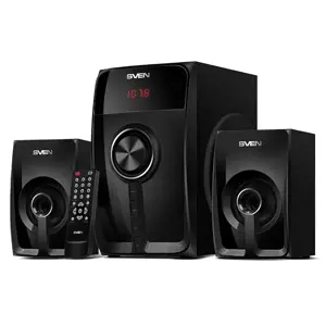 SVEN MS-307, 2.1 speakers, FM, Bluetooth, USB/SD, LED Display, RC unit, power output 40W (20 + 2 ◊ …