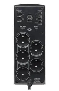 APC energiją taupantis rezervinis maitinimo šaltinis "Back-UPS Pro 900" - 230 V - "Schuko