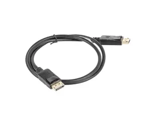 LANBERG CA-DPDP-10CC-0010-BK kabelis Display Port M/M 1m 4K juodas