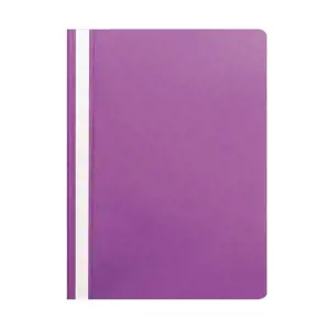 Aplankas dokumentams su įsegėle ELLER A4,  (pak. -25 vnt.), violetinis