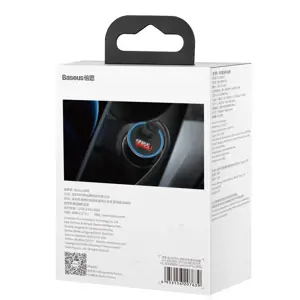 "Baseus Golden Contactor Pro" automobilinis įkroviklis, USB + USB-C, QC4.0+, PD, SCP, 40 W (tamsiai pilkas) su C tipo ir iP 1 m ilgio kabeliu, juodas