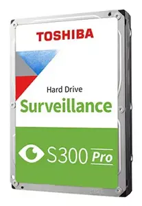 Toshiba S300 Pro Surveillance internal hard drive 4 TB 7200 RPM 512 MB 3.5" Serial ATA III