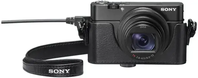 Sony LCJRXKB.SYH, Dangtelis, Sony, RX100, Diržas per petį, Juodas