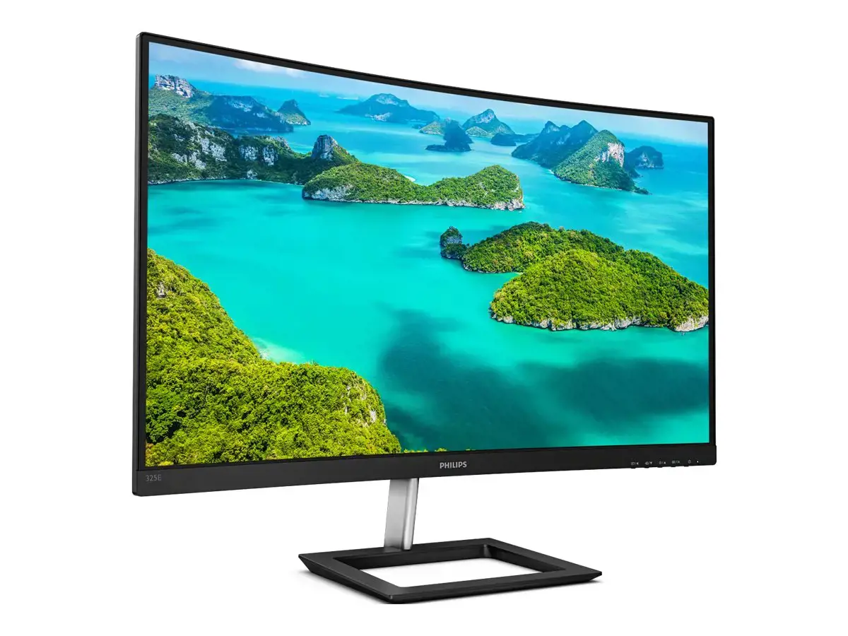 Monitorius Philips E Line 325E1C/00, 80 cm (31.5"), 2560 x 1440 pixels, Quad HD, LCD, 4 ms, Black