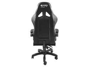 NATEC Fury žaidimų kėdė Avenger L juoda-balta