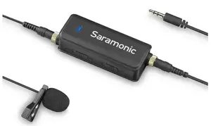 "Saramonic" mikrofonas + garso maišytuvas LavMic