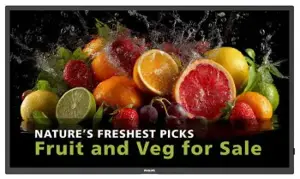 PHILIPS 32" FULLHD 24/7 500 NITS ANDROID SOC