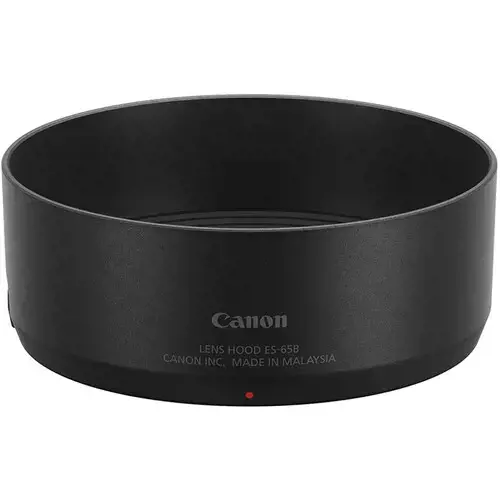 "Canon" ES-65B objektyvo gaubtas, apvalus, juodas