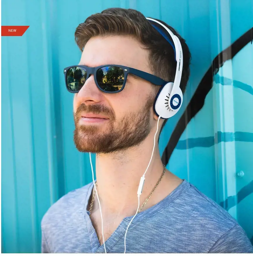 "Koss" ausinės KPH30iW, mikrofonas, 3,5 mm, baltos spalvos