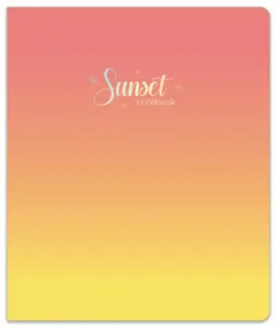 Sąsiuvinis(platus) A5 12lap. 80g SUNSET linija