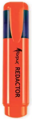Teksto žymeklis FORPUS REDACTOR, 2-5 mm, oranžinis, 1 vnt.  1212-002