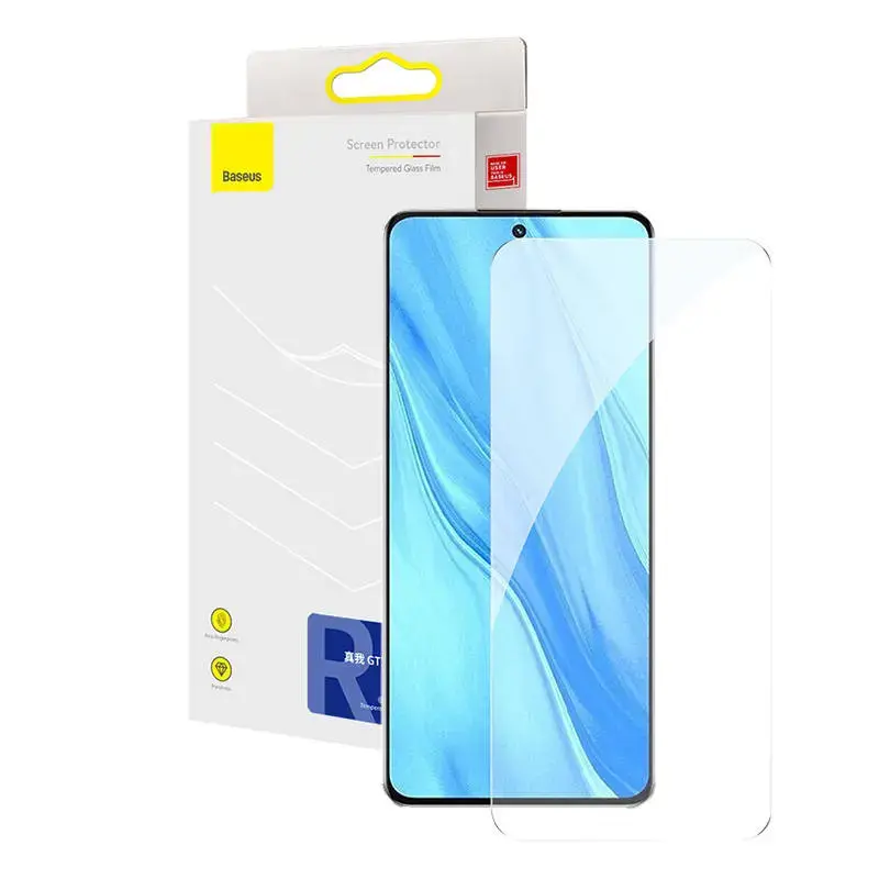 "Realme GT2 Master Explorer Edition" grūdinto stiklo ekrano apsauga "Baseus