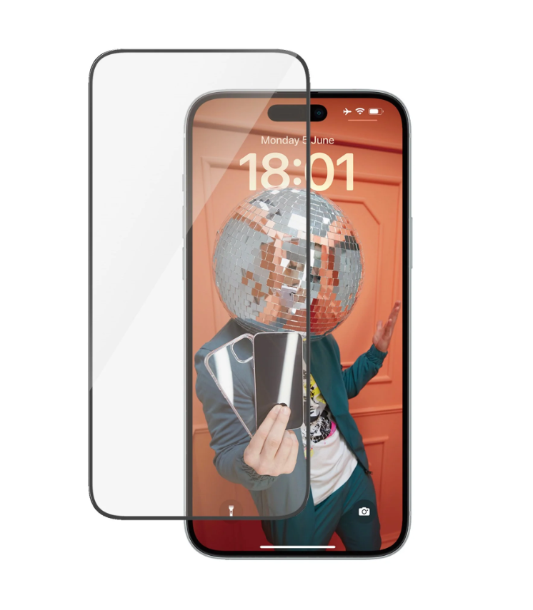 "PanzerGlass" ekrano apsauga "iPhone 2023" 6,7 | Ultra-Wide Fit w. EasyAligner