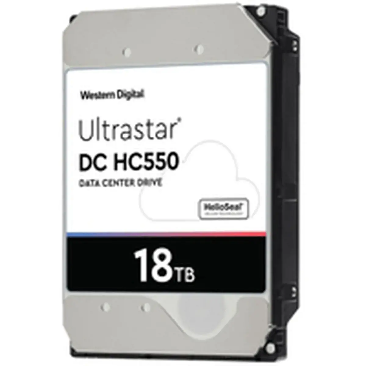 WESTERN DIGITAL Ultrastar DC HC550 18 TB standusis diskas SAS Ultra 512MB 7200RPM 512E SE P3 DC HC550 3,5 colio urmu - WUH721818AL5204
