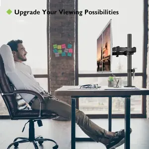 TECHLY 027514 "Techly" Dvigubas dvivietis LED/LCD monitoriaus porankis 13-27 2x10 kg reguliuojamas