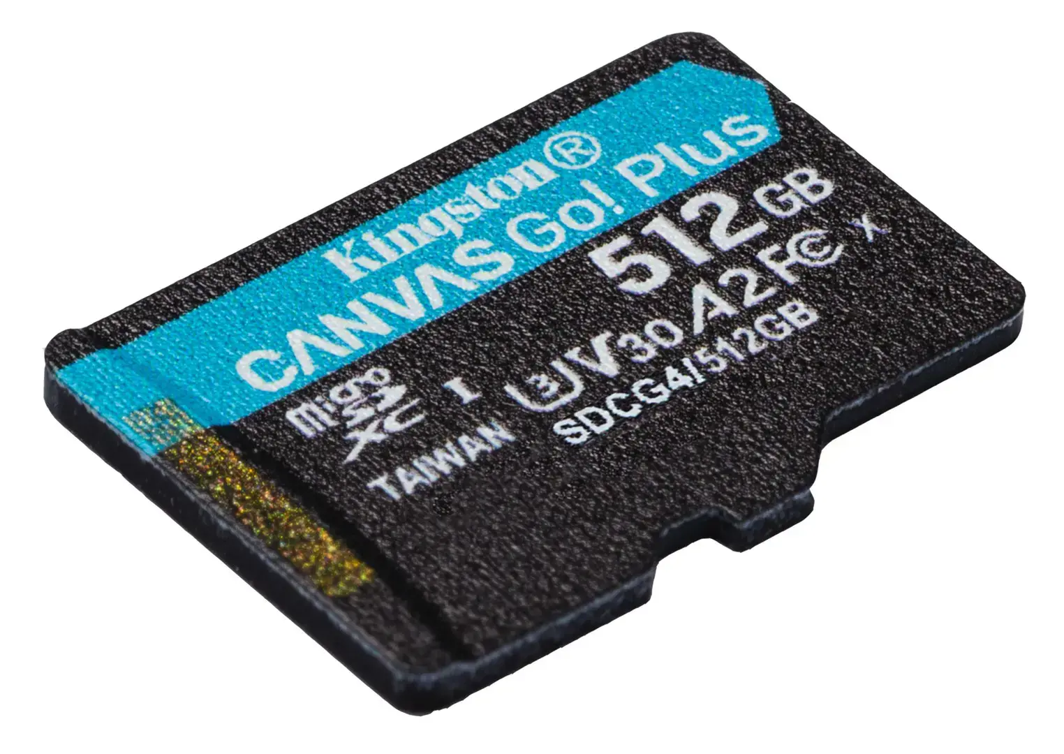 KINGSTON 512 GB MICROSDXC CANVAS GO! PLUS GEN4 200 MT/S A2 U3 V30 CARD + ADAPTER