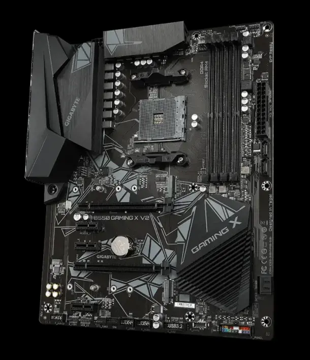 Gigabyte B550 Gaming X V2, AMD, Socket AM4, 3 kartos "AMD Ryzen™ 3", 3 kartos "AMD Ryzen 5", 3 kartos "AMD Ryzen™ 7", 3 kartos..., DDR4-SDRAM, 128 GB, DIMM