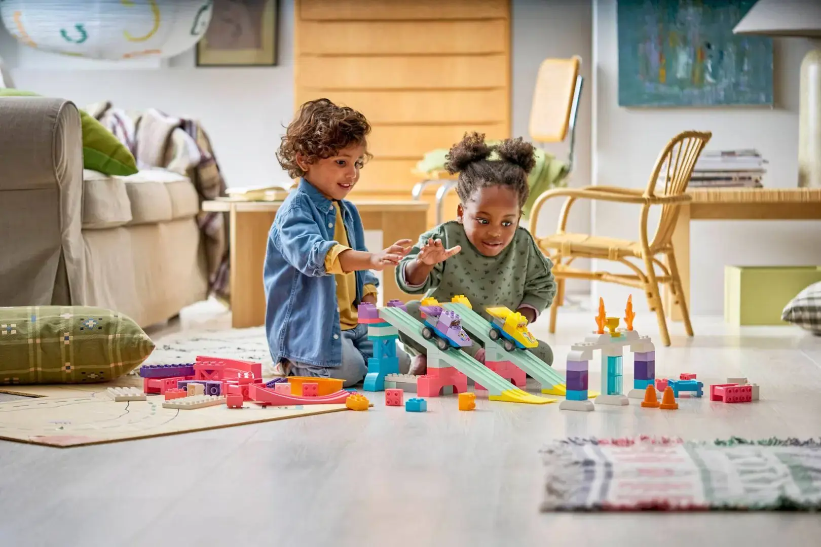 LEGO DUPLO 10478 3 in 1 Creative Ramps with Vehicles