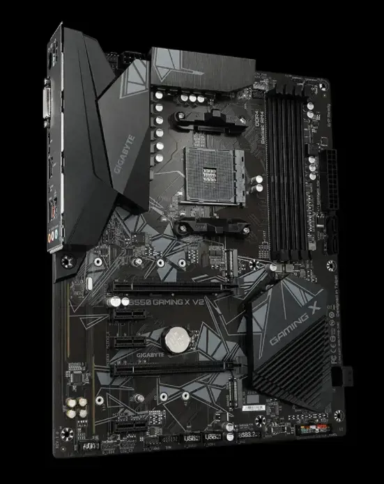 Gigabyte B550 Gaming X V2, AMD, Socket AM4, 3 kartos "AMD Ryzen™ 3", 3 kartos "AMD Ryzen 5", 3 kartos "AMD Ryzen™ 7", 3 kartos..., DDR4-SDRAM, 128 GB, DIMM